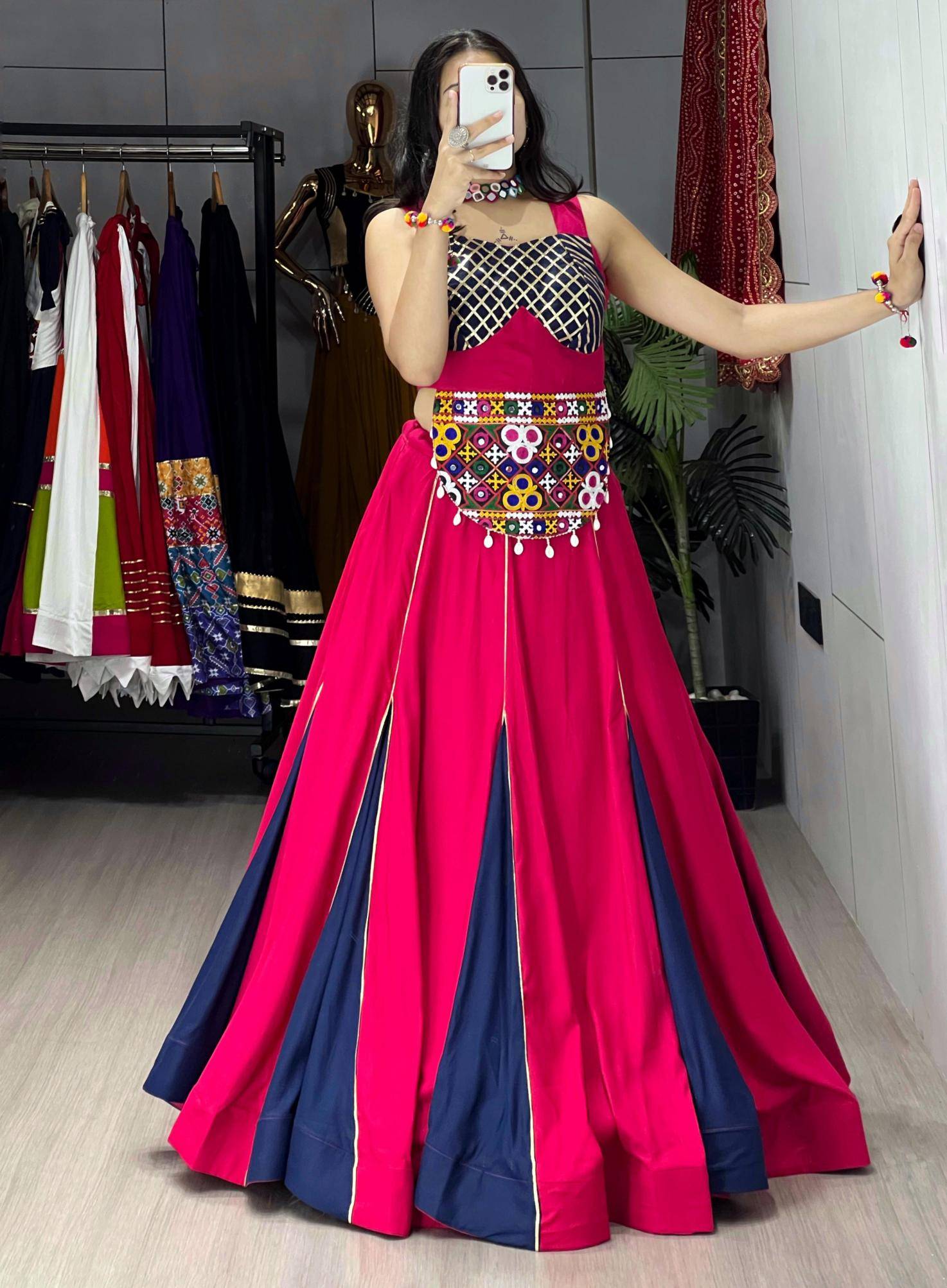 Sanedo Rayon Printed lehengha choli distributors in Mumbai